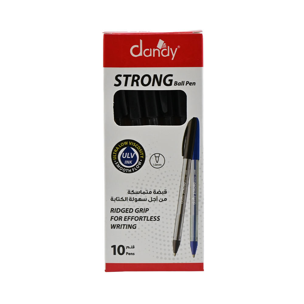 قلم اسود جاف 1.0 DANDY Storng-10