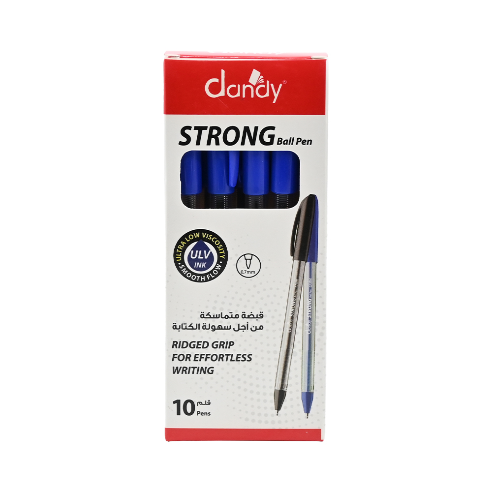 قلم ازرق جاف 0.7 DANDY Storng-10