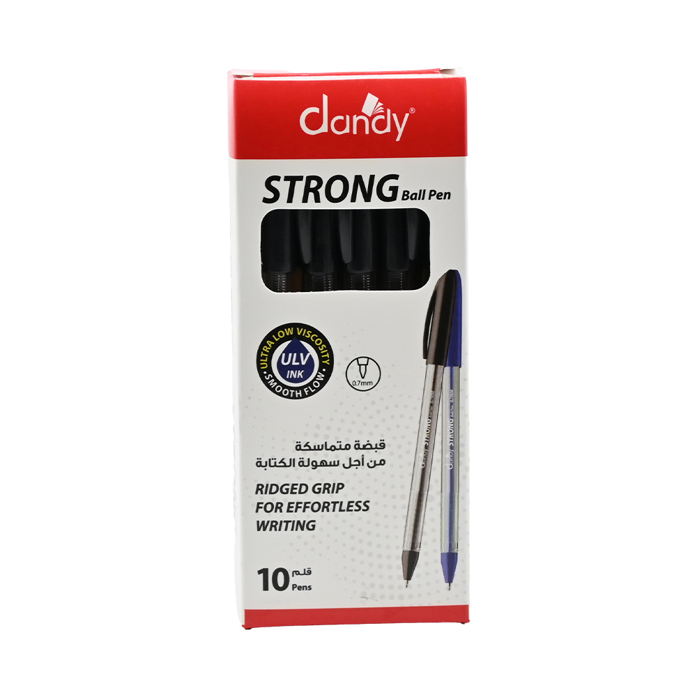قلم اسود جاف 0.7 DANDY Storng-10