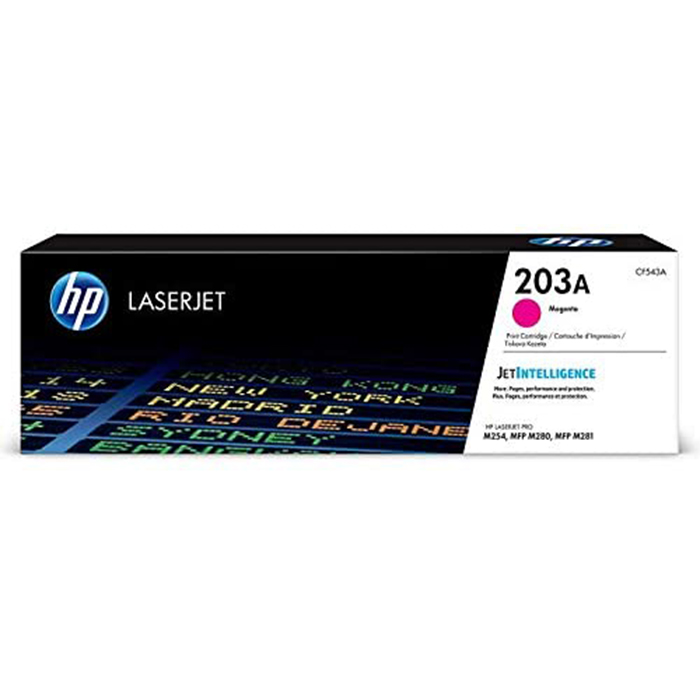 حبر ملون HP 203A- احمر Magenta