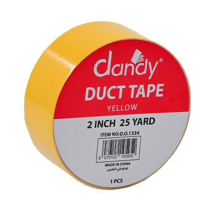 شطرطون قماش اصفر 2 انش 25 ياردة DANDY 1334