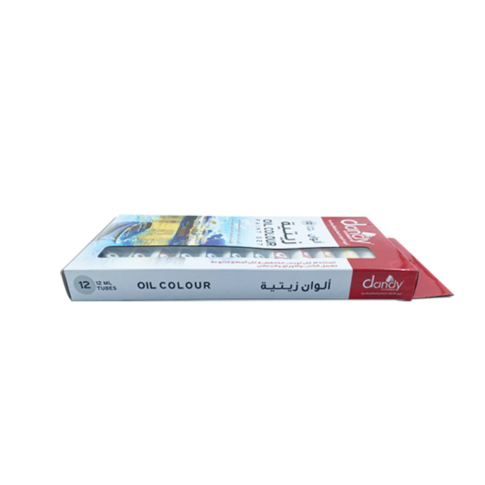 الوان زيتية عصار 12ملي 12 لون. Dandy. EO1212C