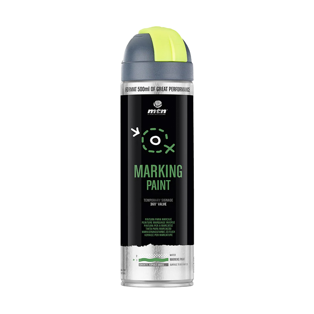 بخاخ بوية اسباني 500 مل PRO MTN MARKING PAINT WHITE