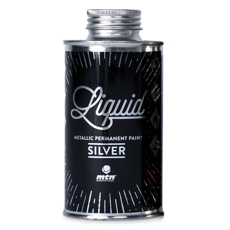 الوان طلاء سائل اسباني فضي 200 مل MTN 0120190 LIQUID PAINT