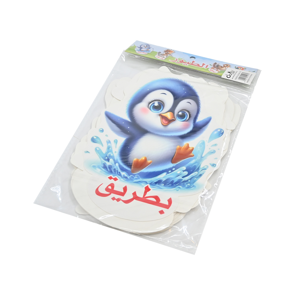 كرت تعليمي الطيور بالعربية DANDY 1025-428