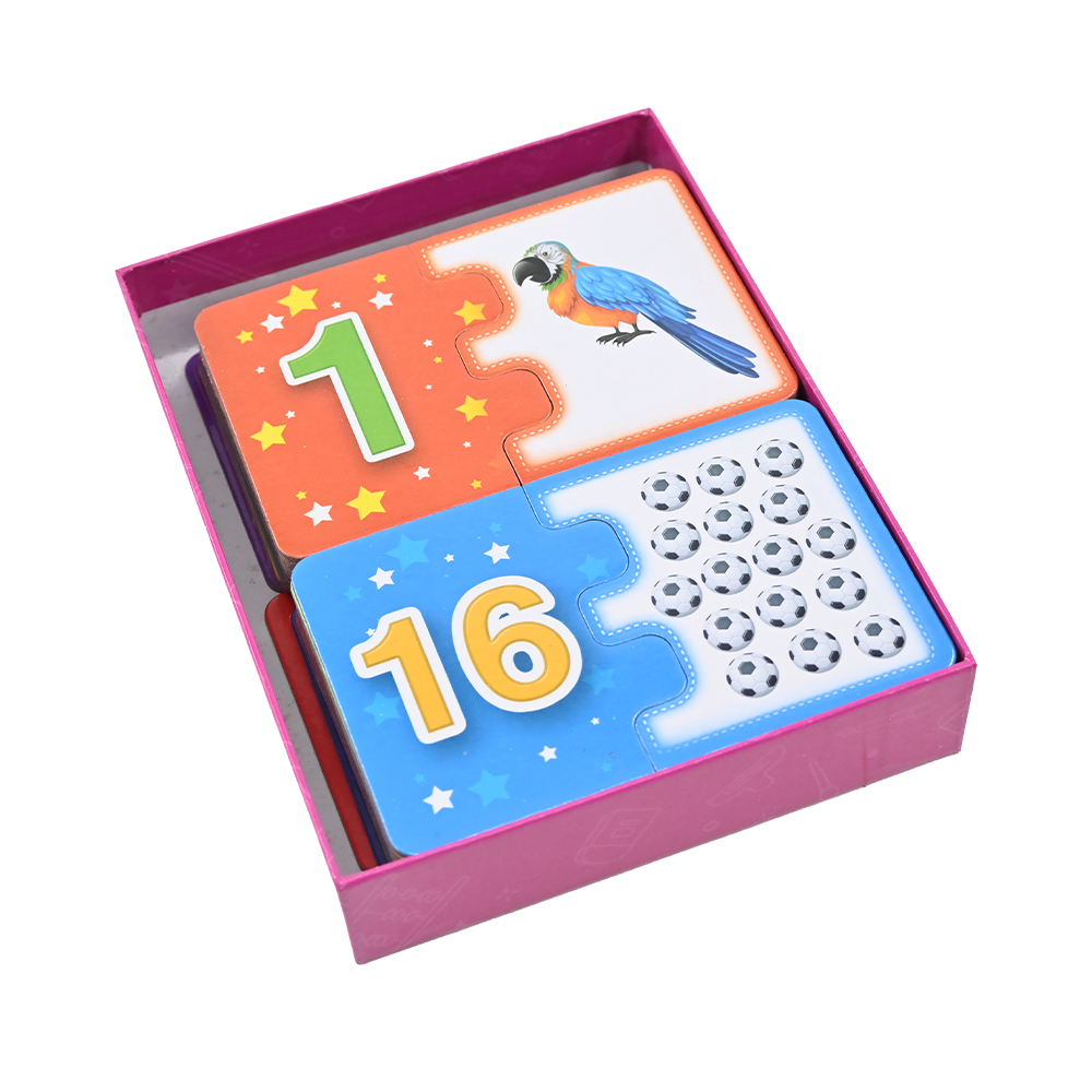 كرت تعليمي بازل الارقام الانجليزية DANDY 1025-435